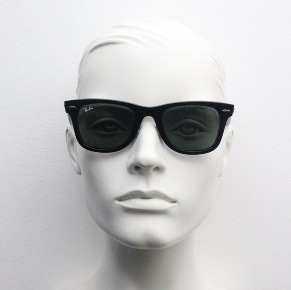 LIKE NEW Ray Ban Wayfarer Black RB2140 Men /Women Sunglasses - Picture 7 of 16